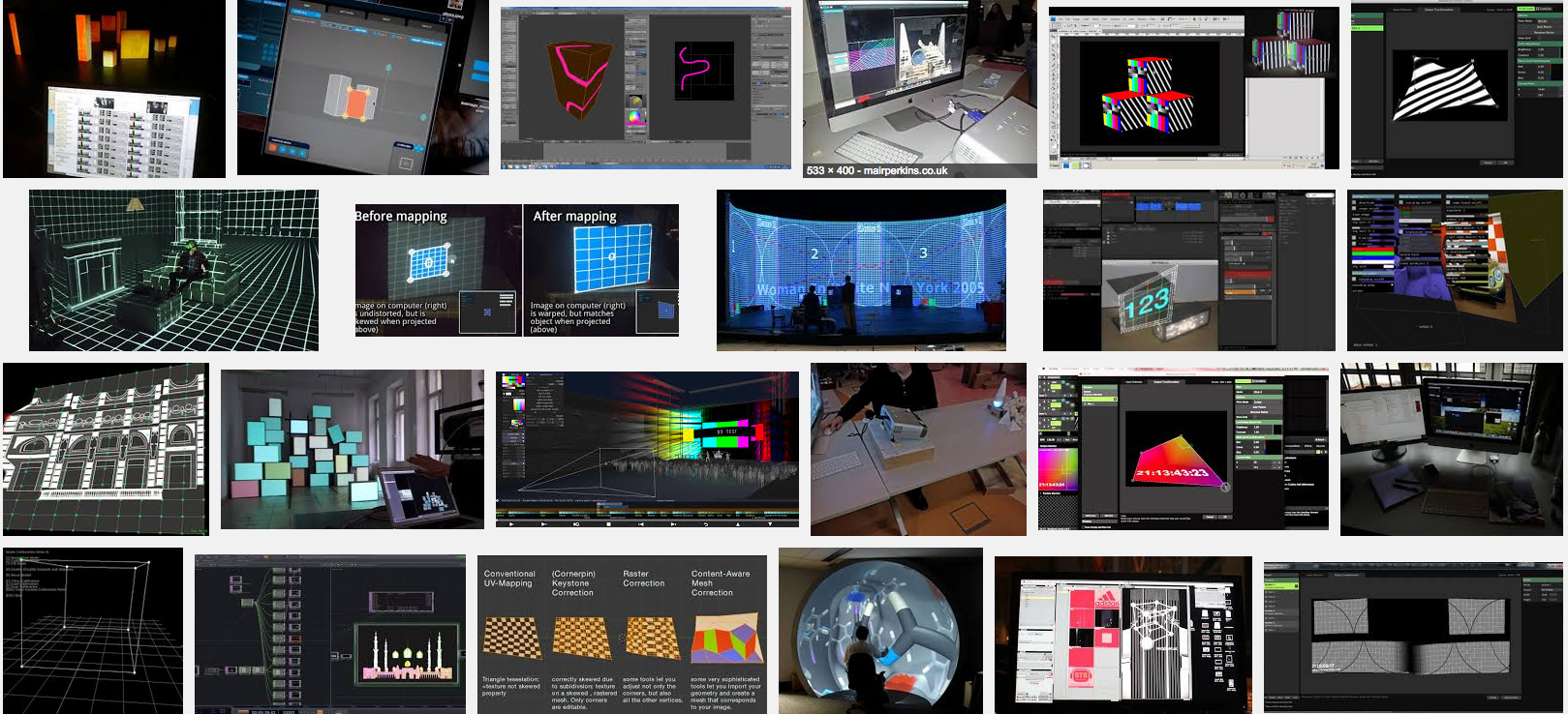 video projection mapping software